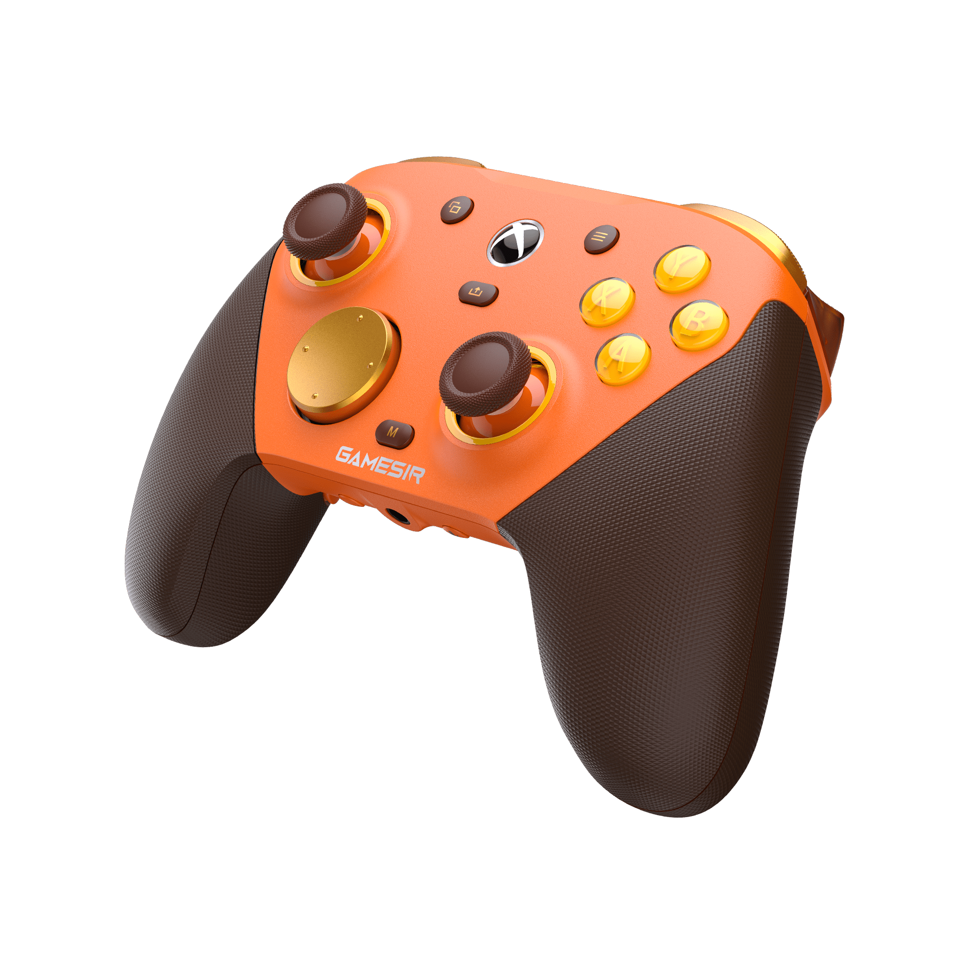 GameSir G7 Pro Tri-Mode XBOX Wired. PC & Mobile Wireless Controller – Amber Flame