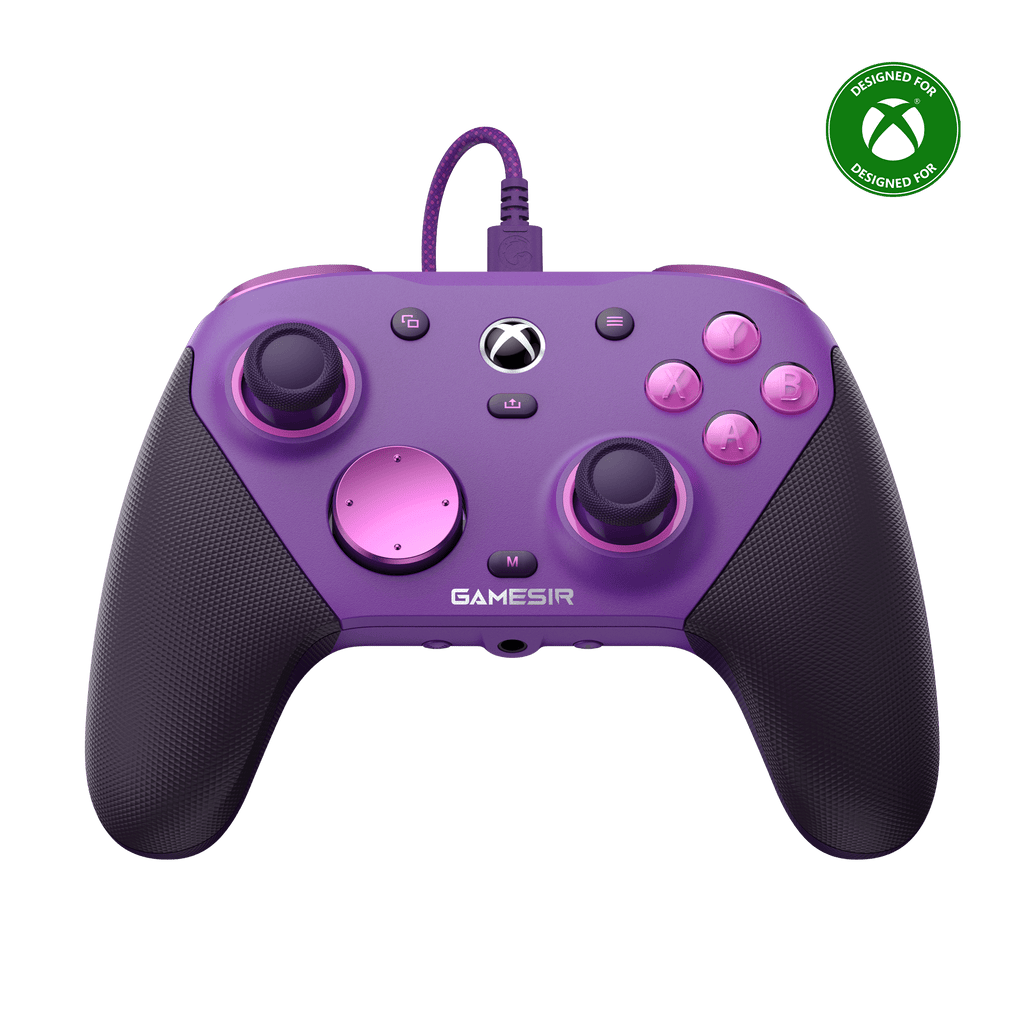 GameSir G7 Pro Tri-Mode XBOX  Wired. PC & Mobile Wireless Controller – Plum Purple